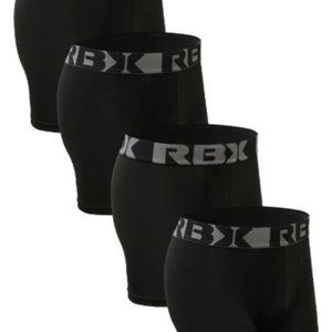NWT 4-Pack RBX Performance Boxer Briefs XL